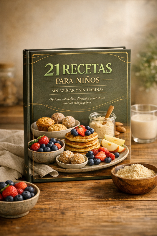 21 RECETAS PARA NIÑOS SIN AZUCAR NI HARINAS