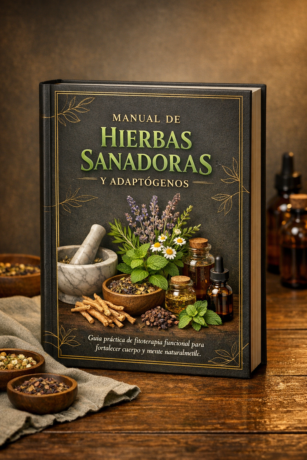 MANUAL DE HIERBAS SANADORAS Y ADAPTOGENOS
